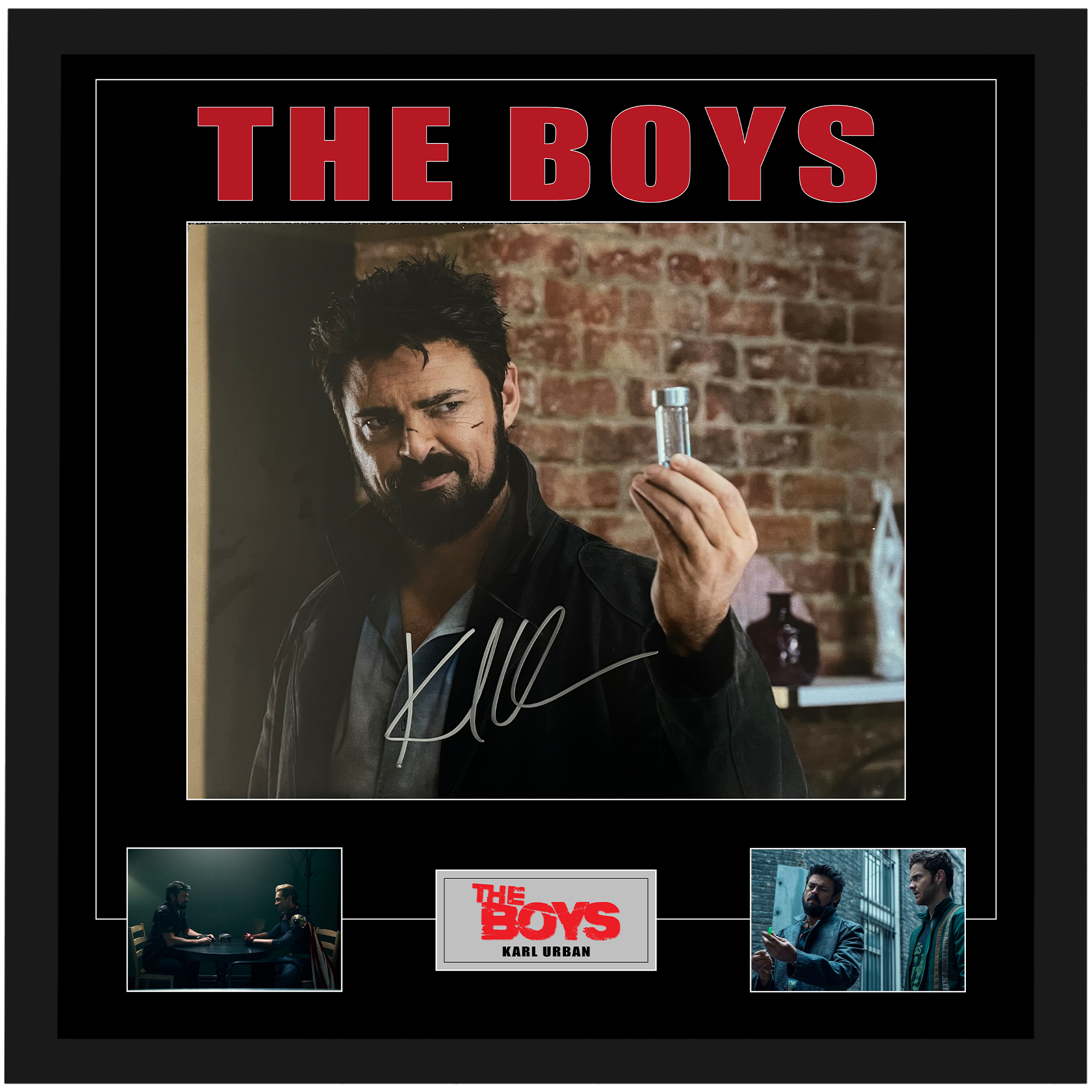 Karl Urban – The Boys Signed & Framed 16×20 Photograph...