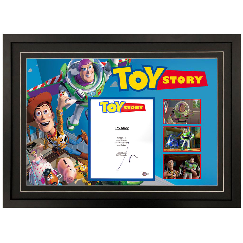 Tim Allen – “Toy Story” Signed & Framed Movie S...