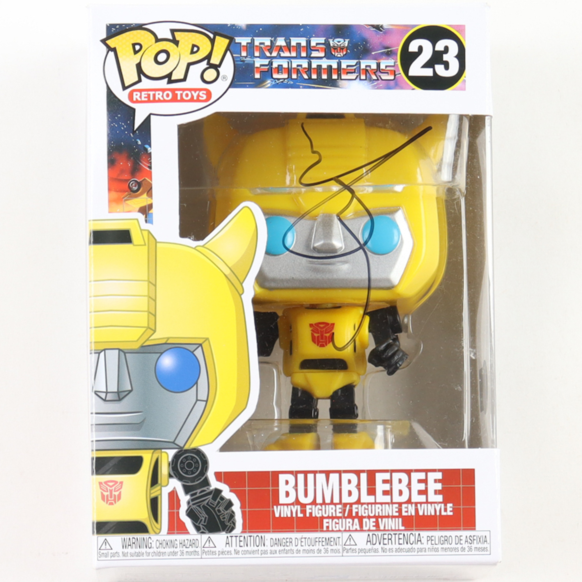 Mark Wahlberg – “Transformers” Bumblebee #23 Autogra...