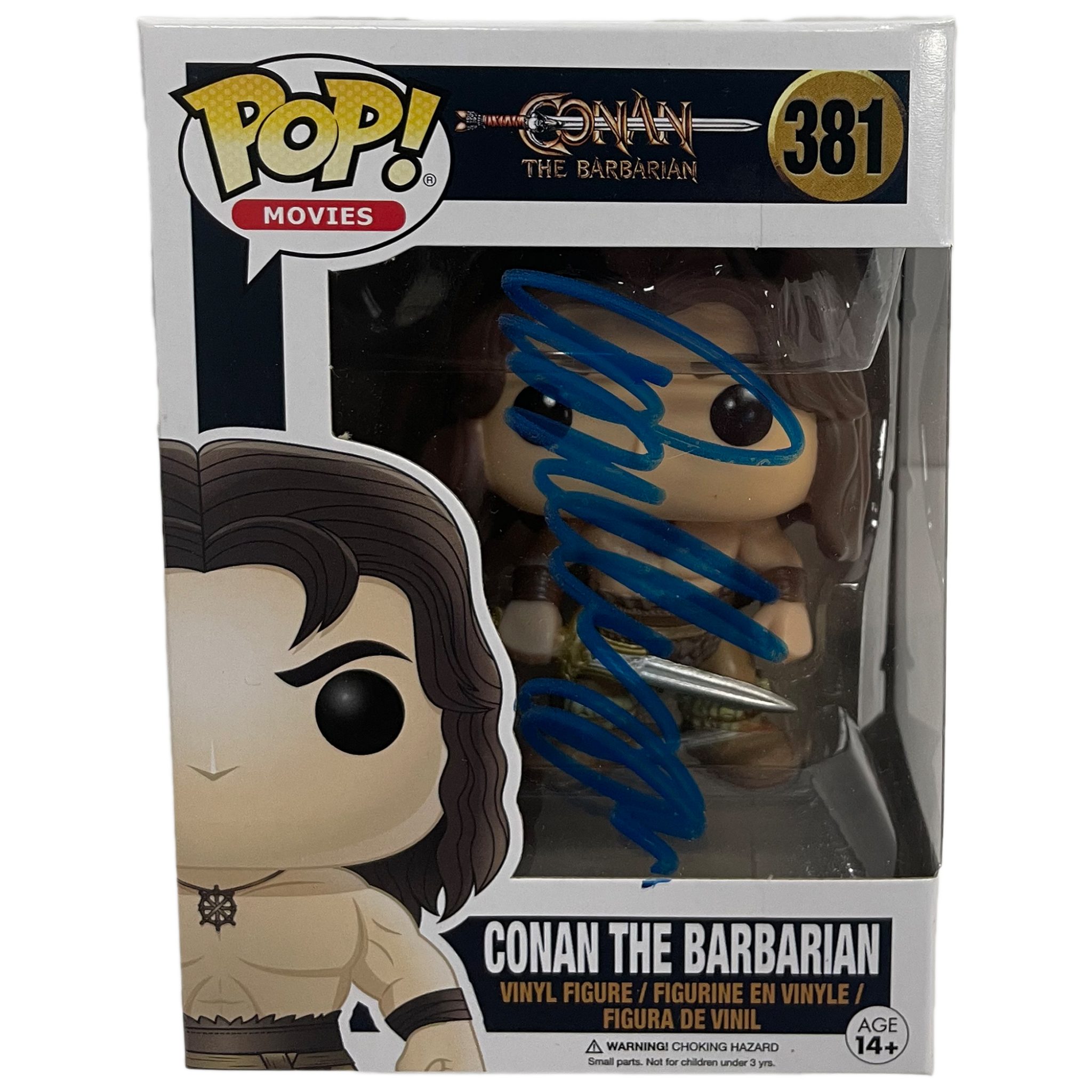 Arnold Schwarzenegger Signed Conan The Barbarian #381 Funko POP! Vinyl ...