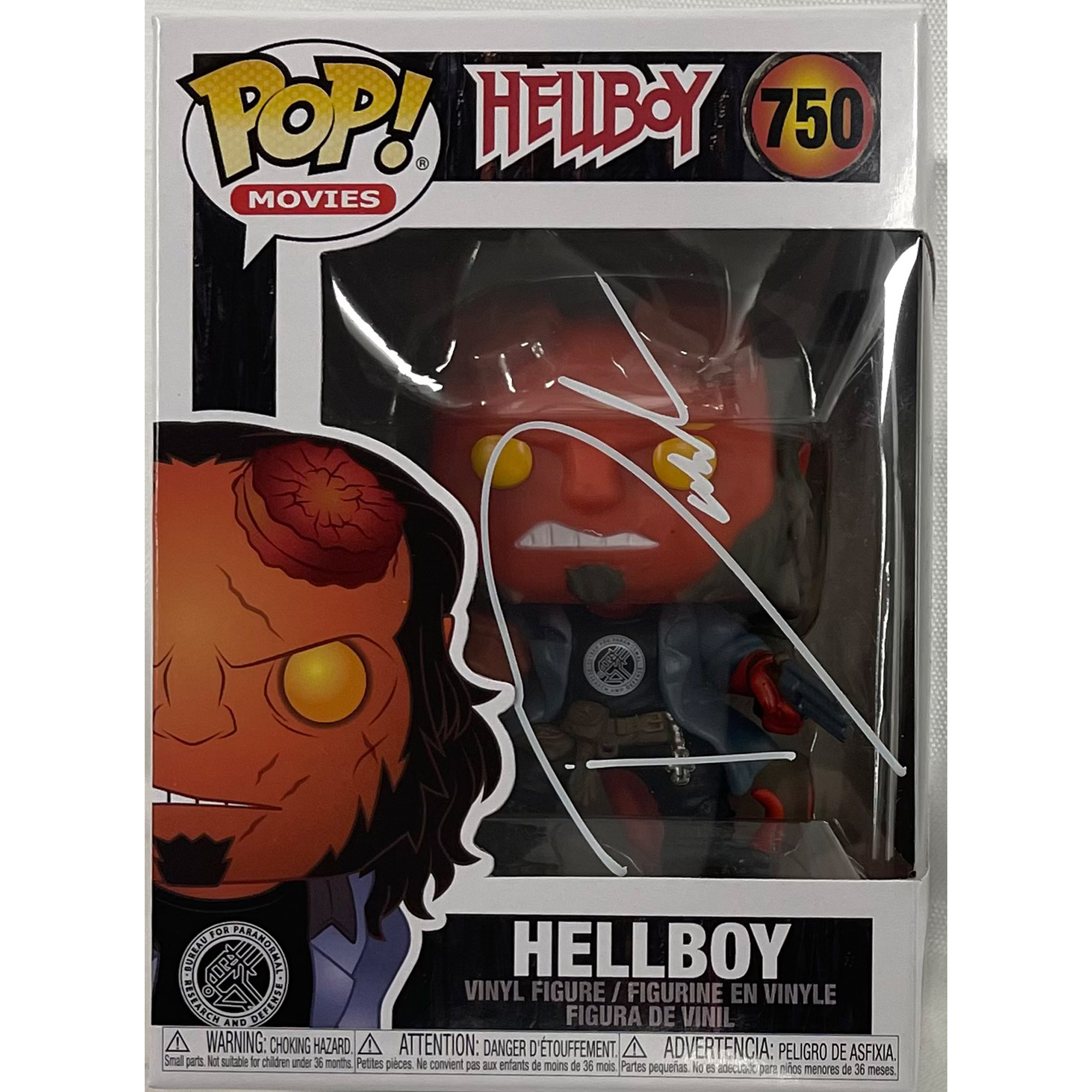 David Harbour – Hellboy #750 Autographed Funko Pop! Vinyl