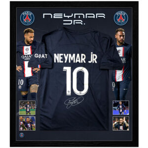 Soccer – Neymar Jr. Signed & Framed PSG Jersey