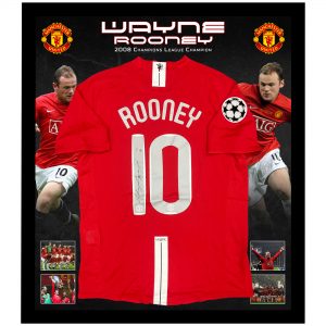 Soccer – Cristiano Ronaldo Signed & Framed Manchester United 2021-22 Jersey, Taylormade Memorabilia