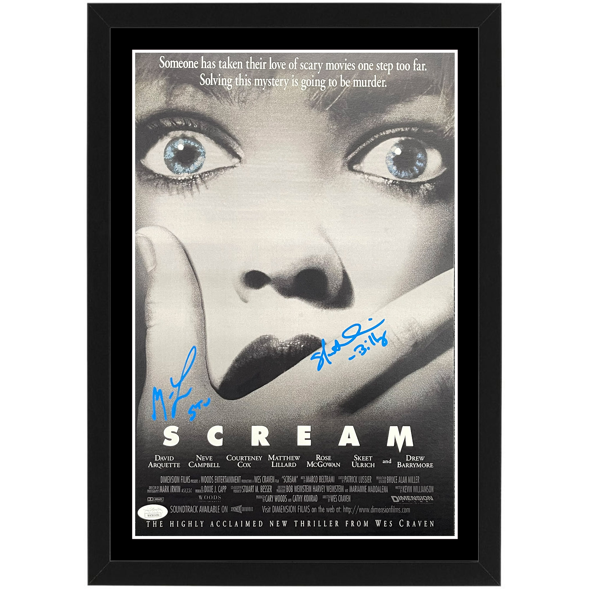 Skeet Ulrich & Matthew Lillard – “Scream” Signe...