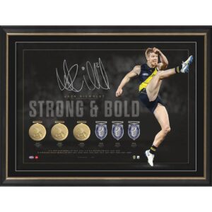 Richmond Tigers - JACK RIEWOLDT RETIREMENT SIGNED LITHOGRAPH