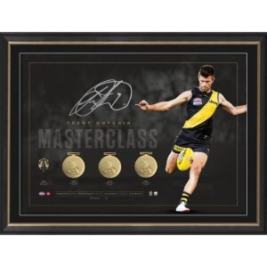 RICHMOND TIGERS - TRENT COTCHIN SIGNED CAREER RETROSPECTIVE LITHOGRAPH