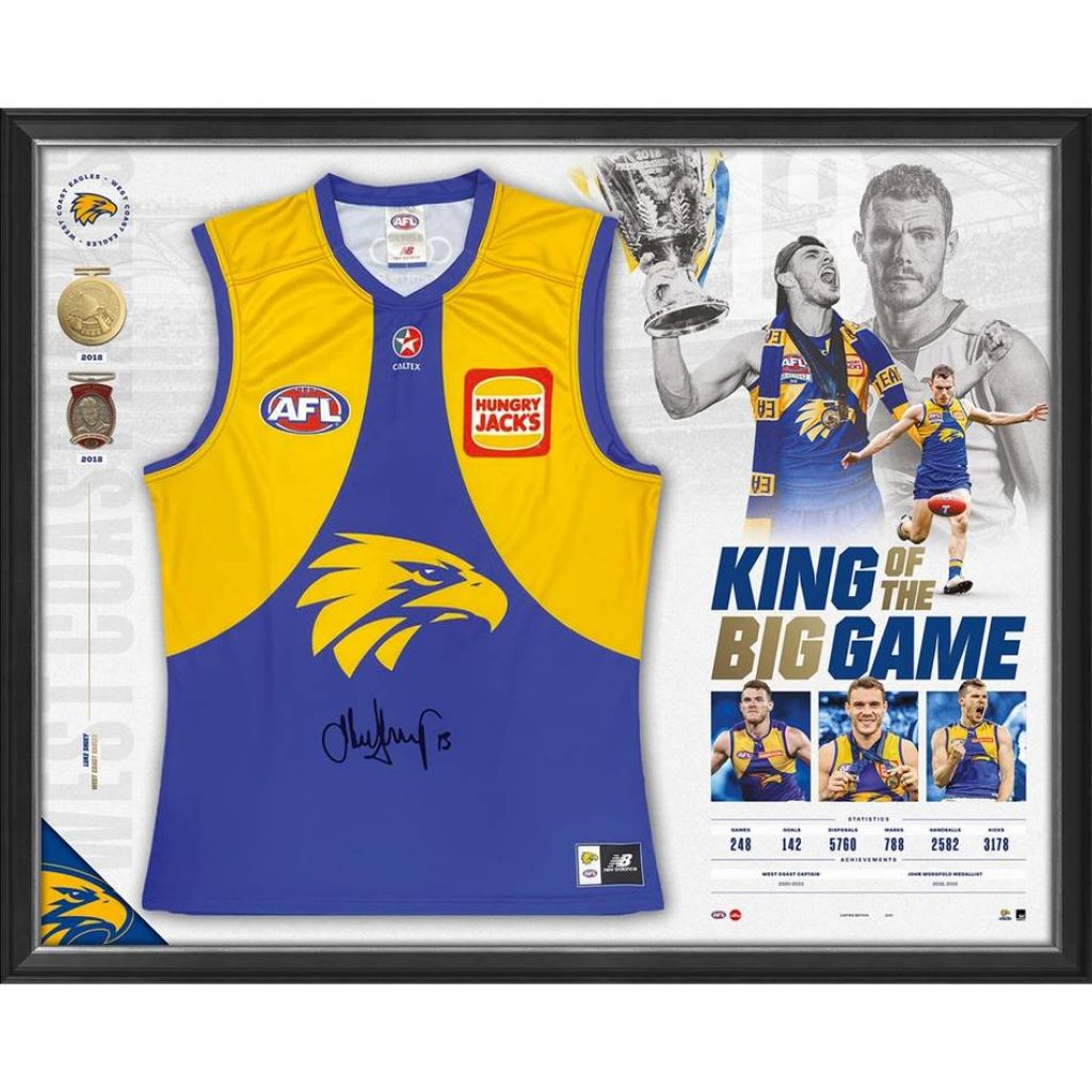 West Coast Eagles Jersey  West Coast Eagles Guernsey - Your Jersey