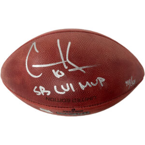 NFL Cooper Kupp Signed & Inscribed Super Bowl LVI Wilson Duke Football