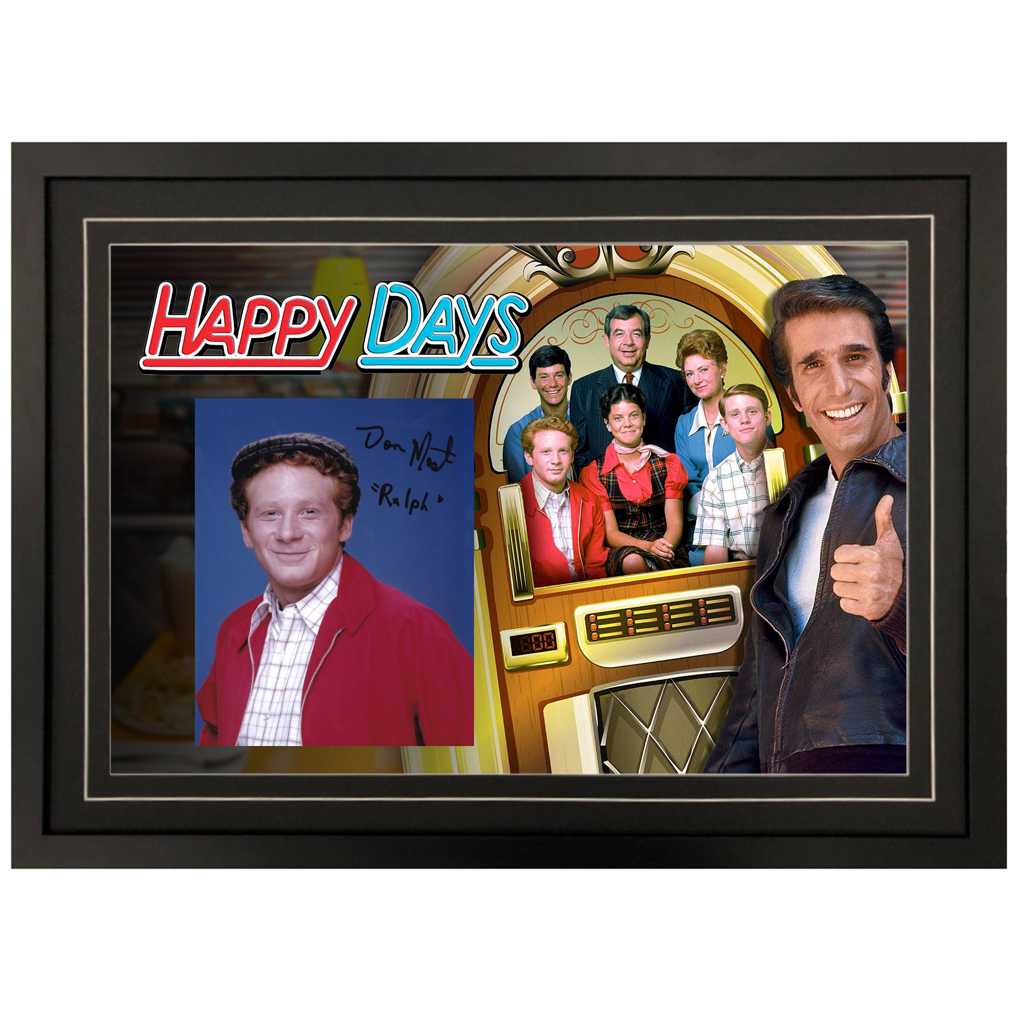 Don Most “Happy Days – Ralph Malph” Signed & Fr...
