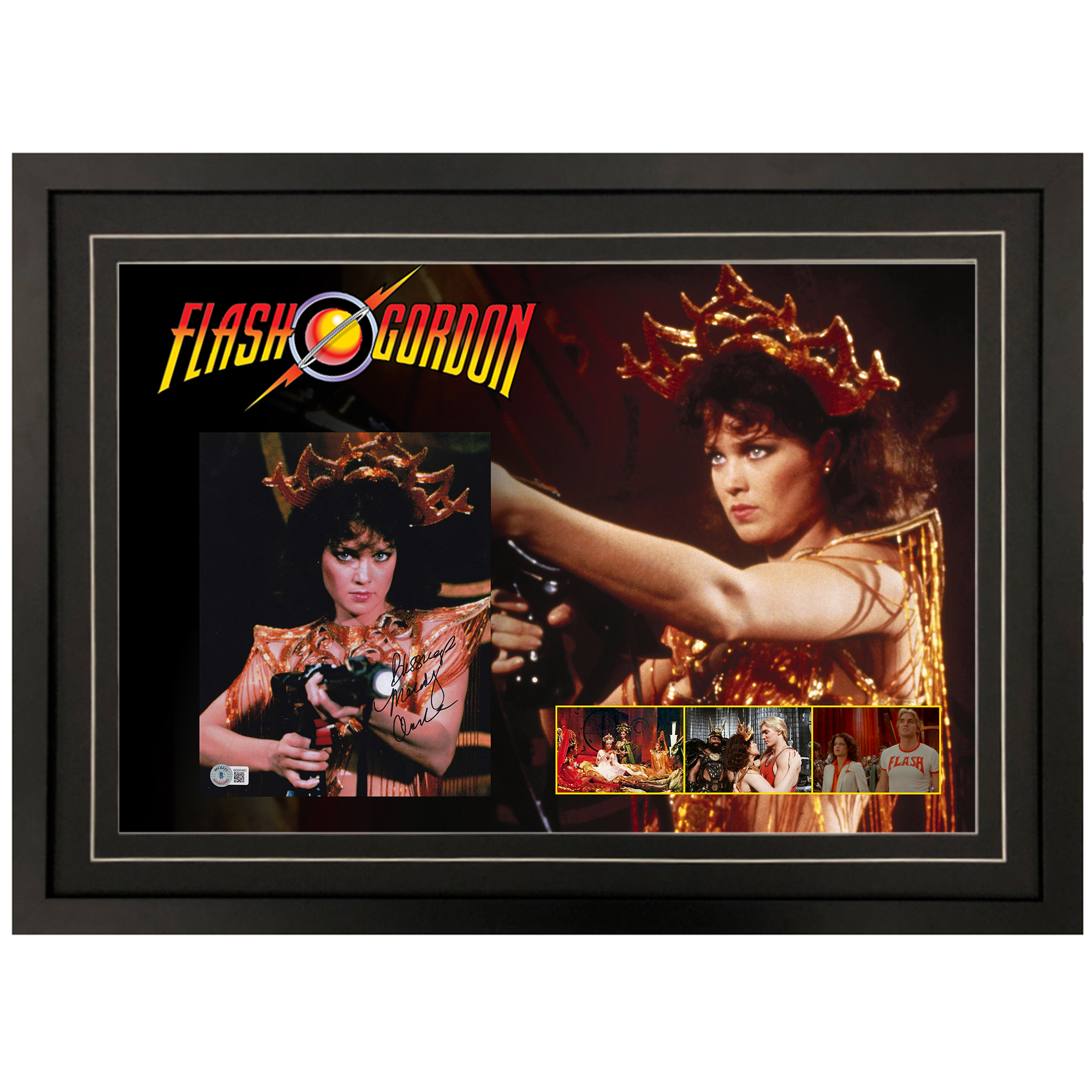 Melody Anderson – “Flash Gordon” Signed & Frame...