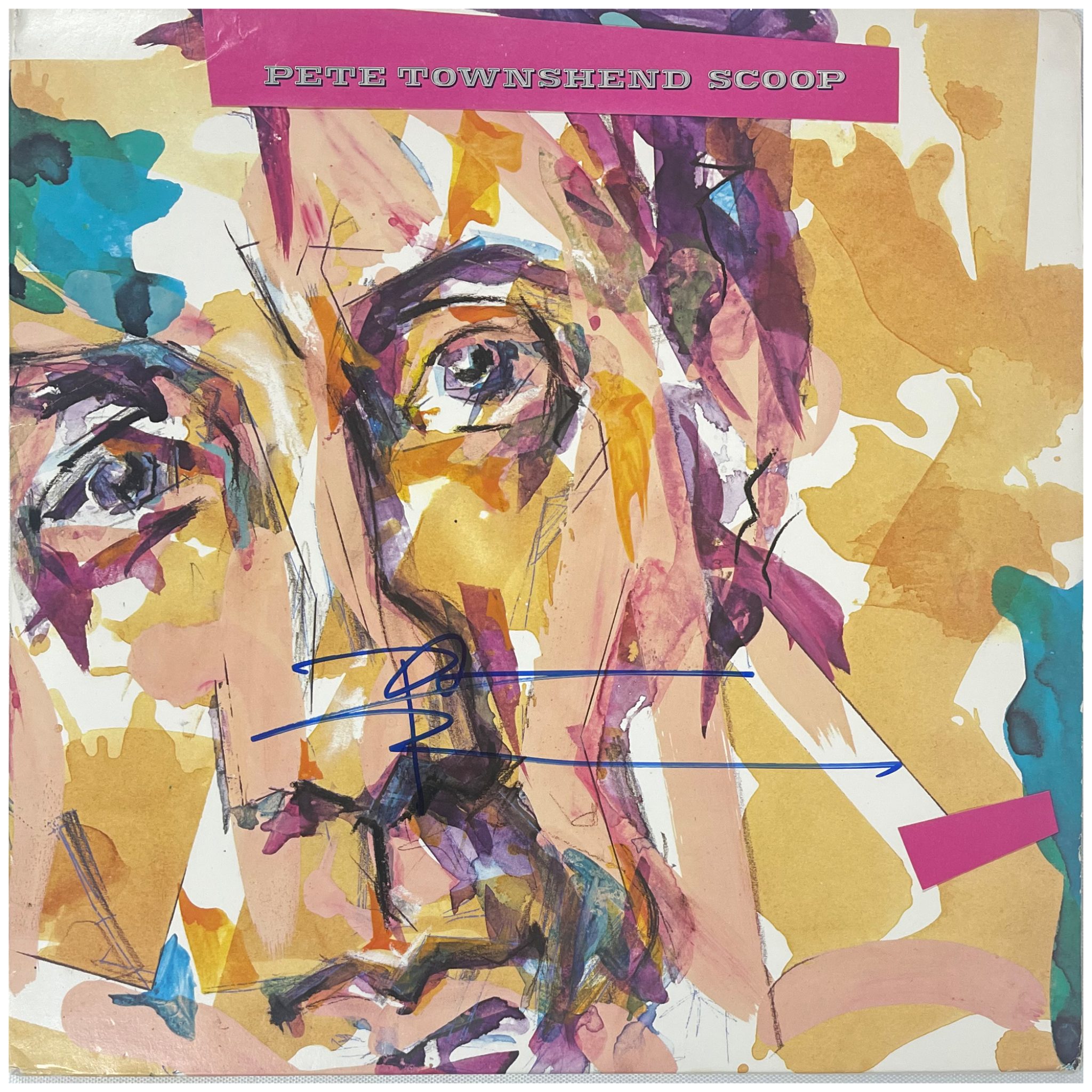 Music Pete Townshend Signed & Framed