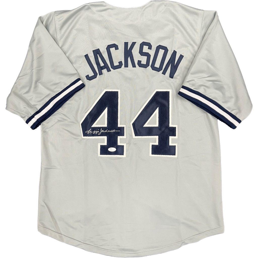 Reggie Jackson Autographed and Framed New York Yankees Jersey