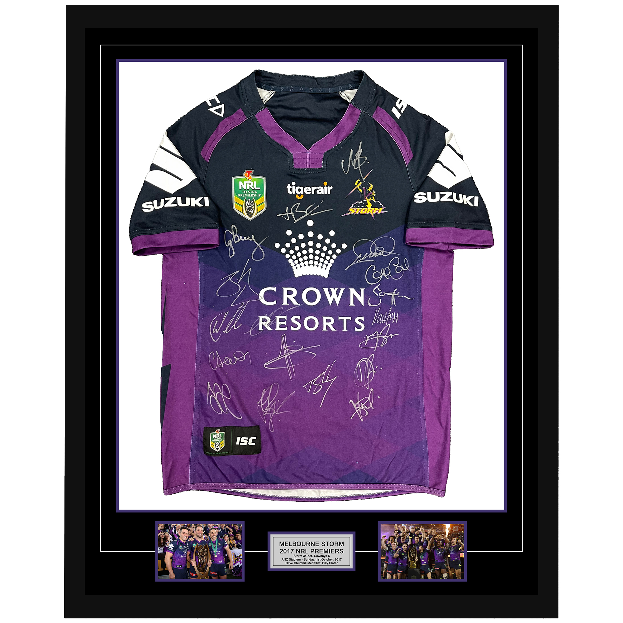 Melbourne Storm Signed 2017 Jersey, aflw22