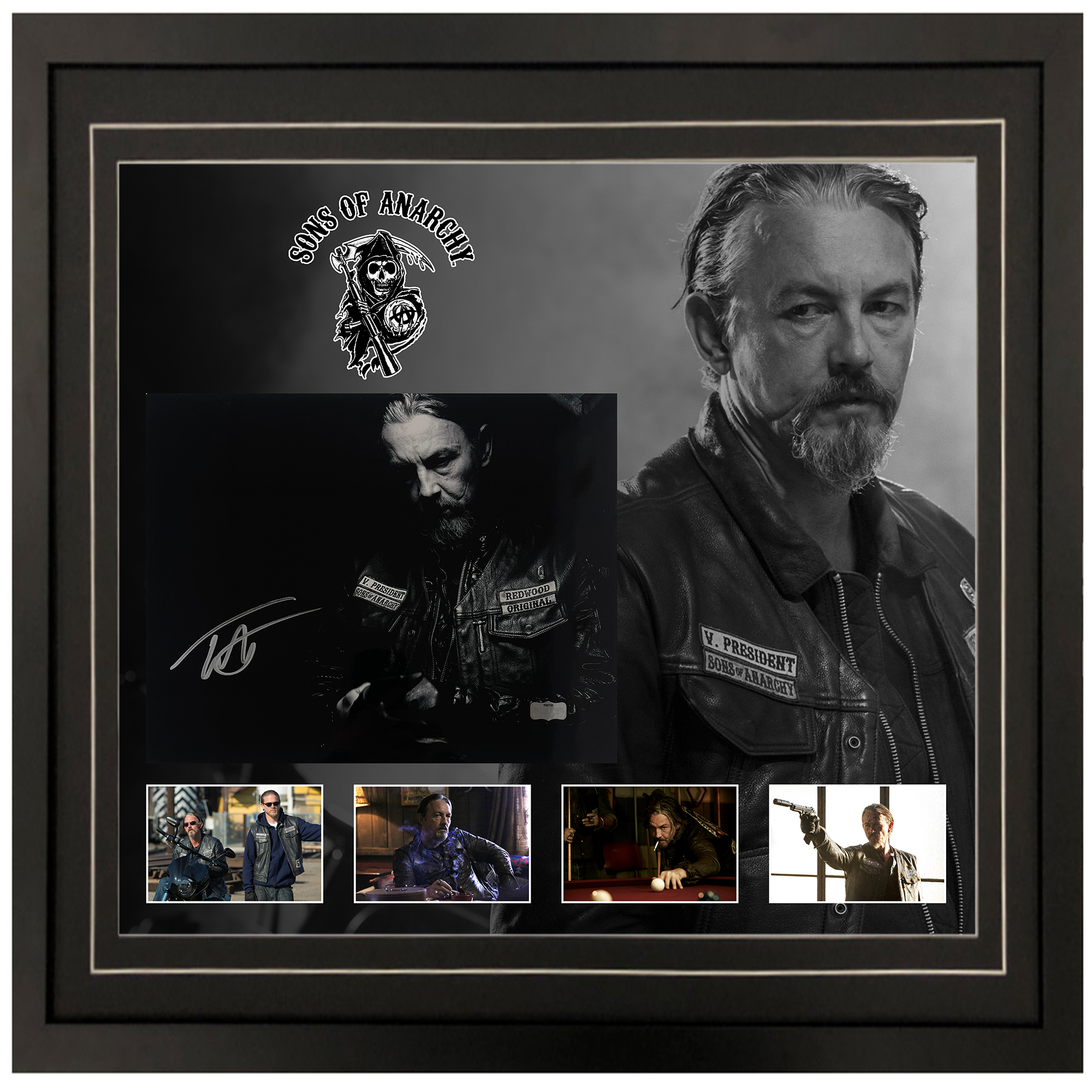Tommy Flanagan Signed & Framed Sons Of Anarchy 11×14 Photogr...