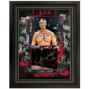 Jean Claude Van Damme & Bolo Yeung - Bloodsport Signed & Framed Photos