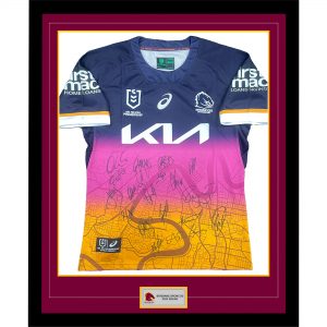 Brisbane Broncos 25 Years Signed Jersey 25th Anniversary - Sports  Memorabilia