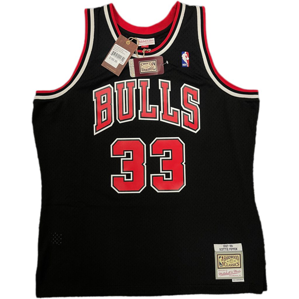 Pippen hot sale black jersey