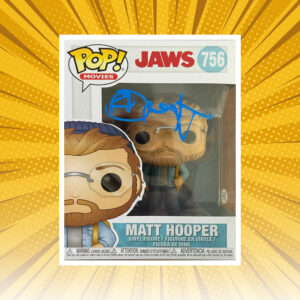 Richard Dreyfuss Signed "JAWS" Matt Hopper #756 Funko Pop! Vinyl (Beckett COA)