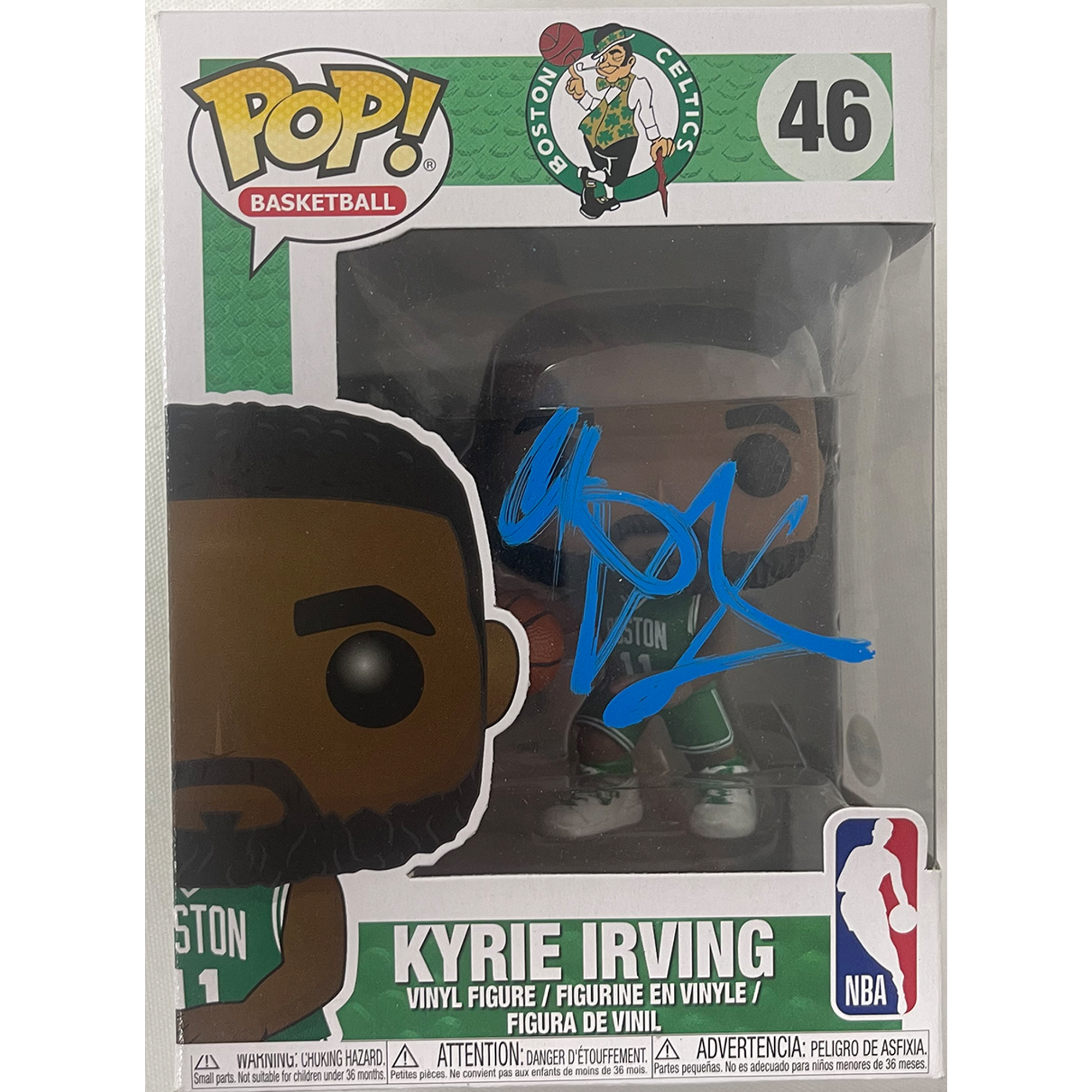 Kyrie Irving Signed “NBA – Boston Celtics” #46 Funko...