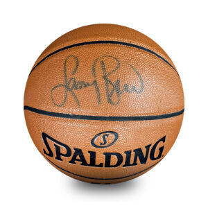 Basketball - Larry Bird Hand Signed Spalding Basketball (JSA, PIA)