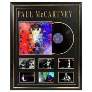 Music - Paul McCartney - Tug Of War Signed & Framed Album Cover