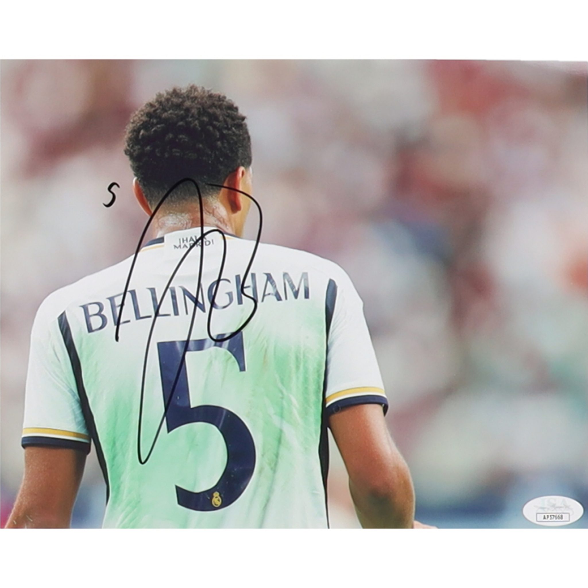 JUDE BELLINGHAM Real Madrid Signed & Framed 8x10 Photo (JSA COA