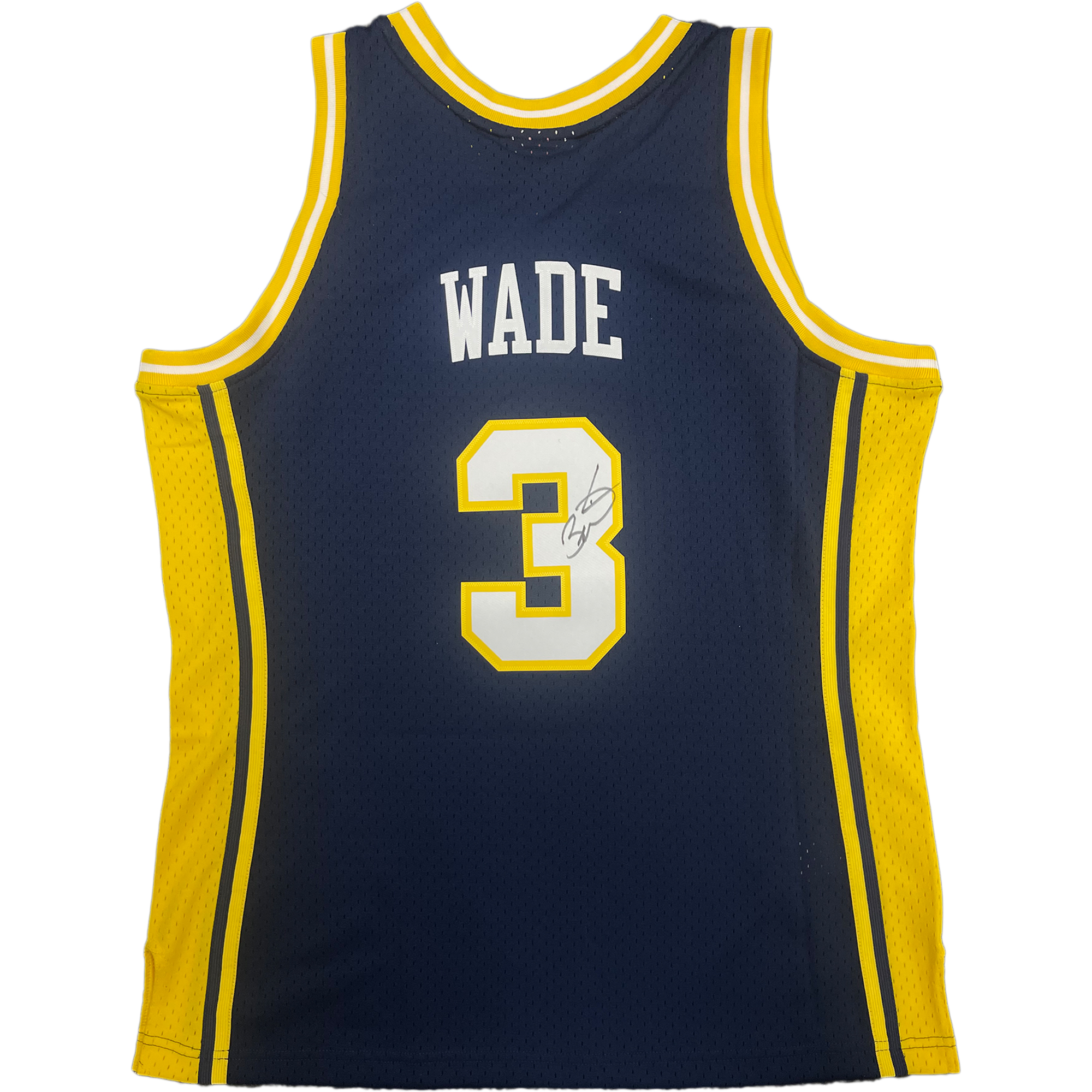 Basketball – Dwyane Wade Signed Marquette College Jersey