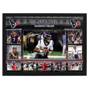 NFL - CJ STROUD Houston Texans Framed Large Photo Collage