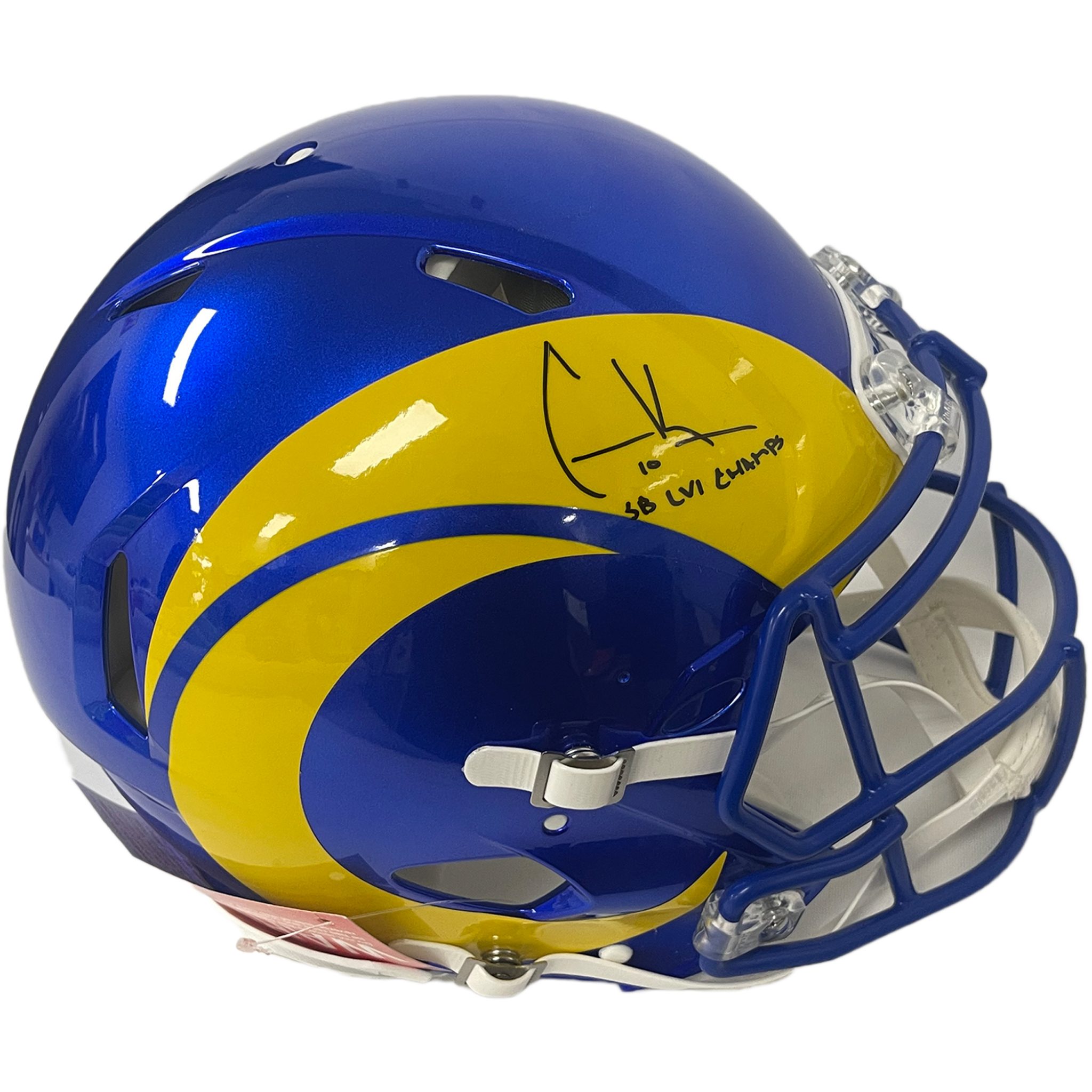 NFL COOPER KUPP Signed Rams Super Bowl FullSize Speed Authentic