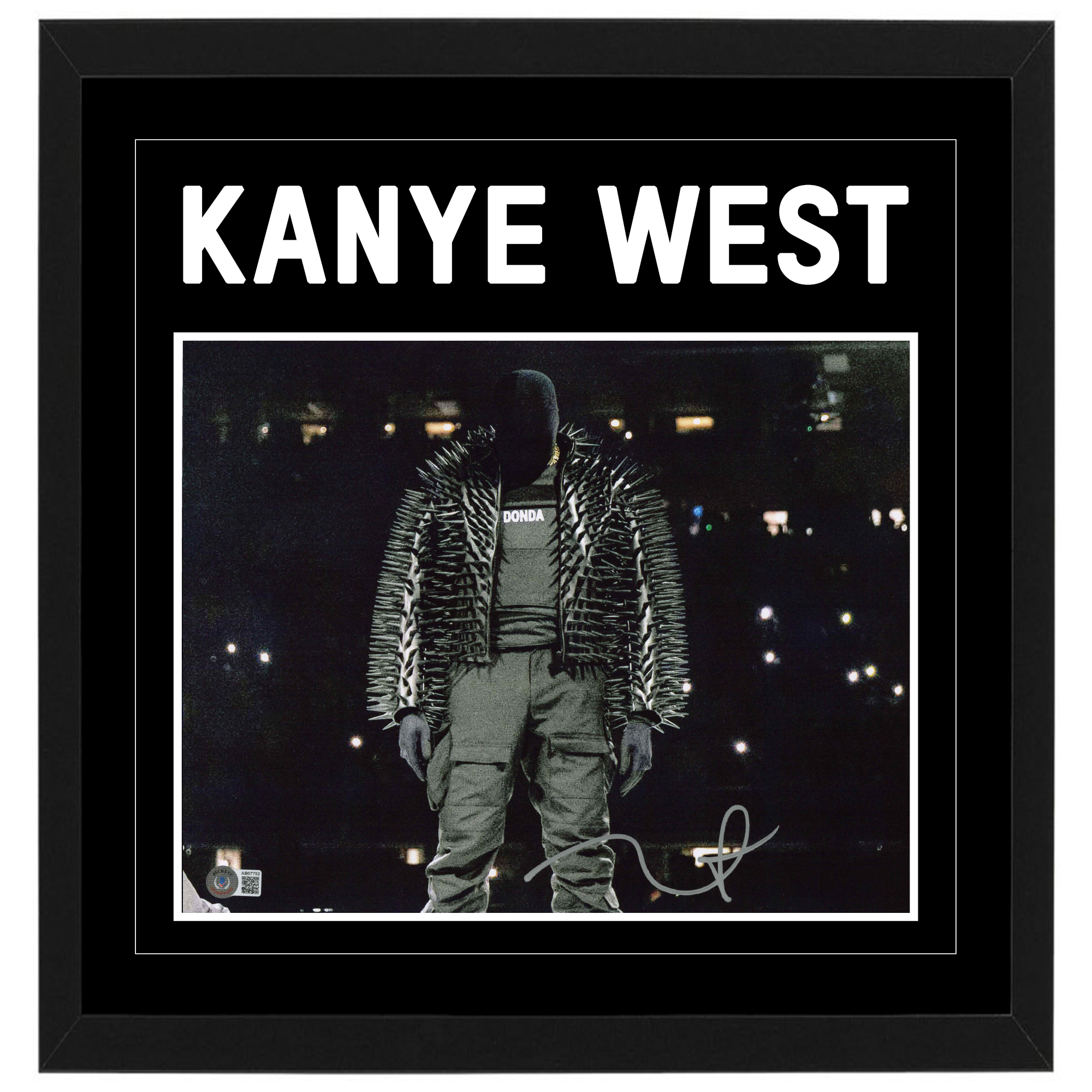 Music – Kanye West Signed & Framed 11×14 Photo Display...