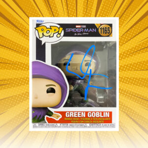 Willem Dafoe Signed Green Goblin #1165 Funko Pop! Vinyl (Beckett)