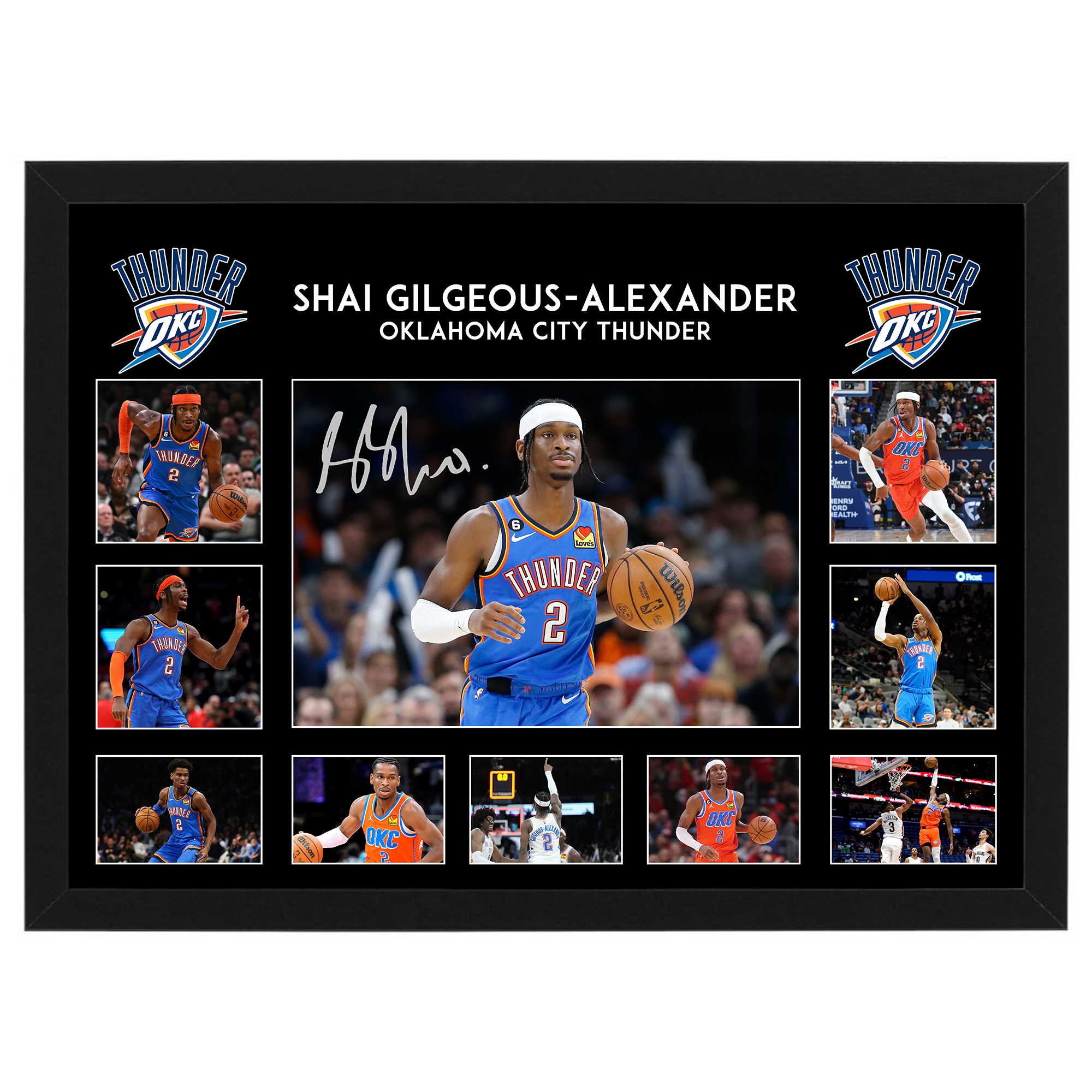 Basketball – SHAI GILGEOUS-ALEXANDER Oklahoma City Thunder Frame...
