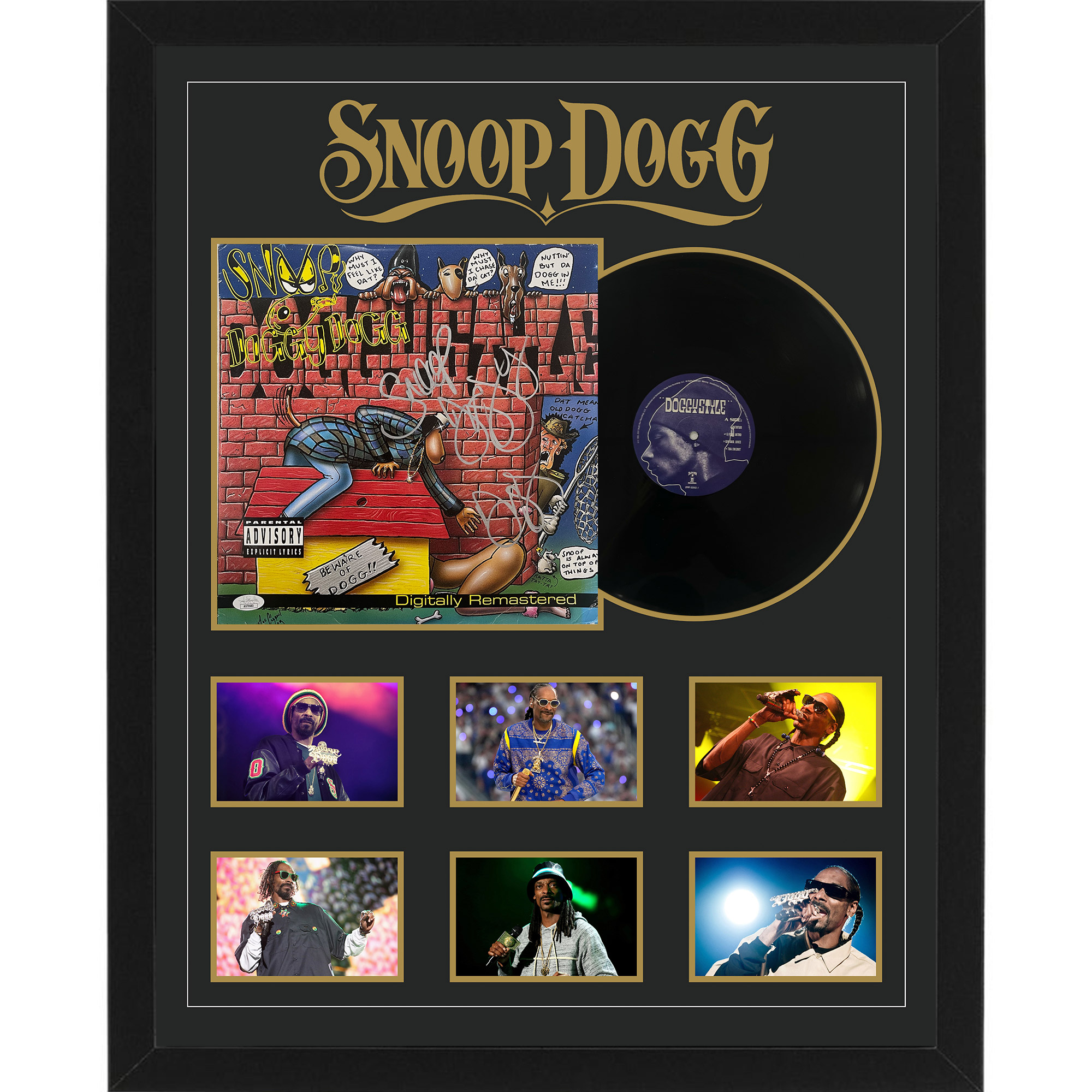 SNOOP DOGG – “Doggystyle” Signed & Framed Vinyl...