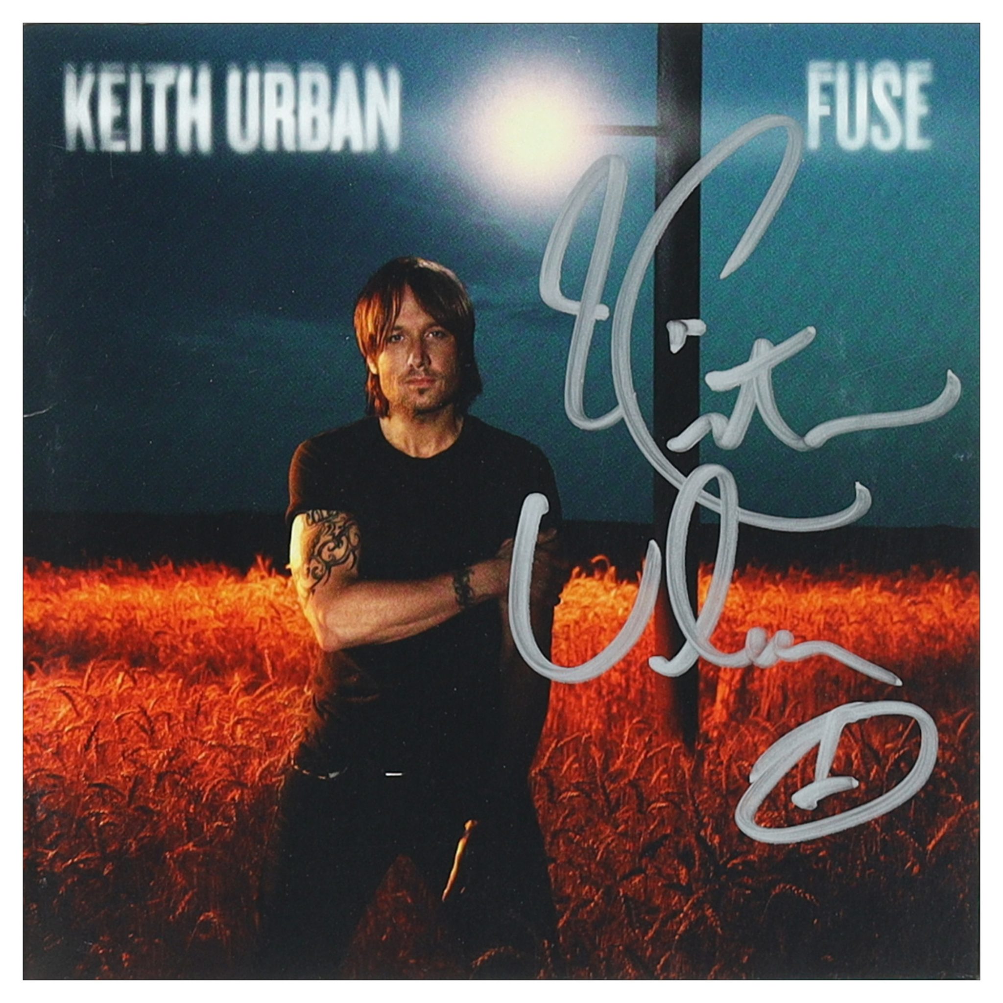 KEITH URBAN - Signed & Framed FUSE CD Cover Deluxe Display (JSA COA ...