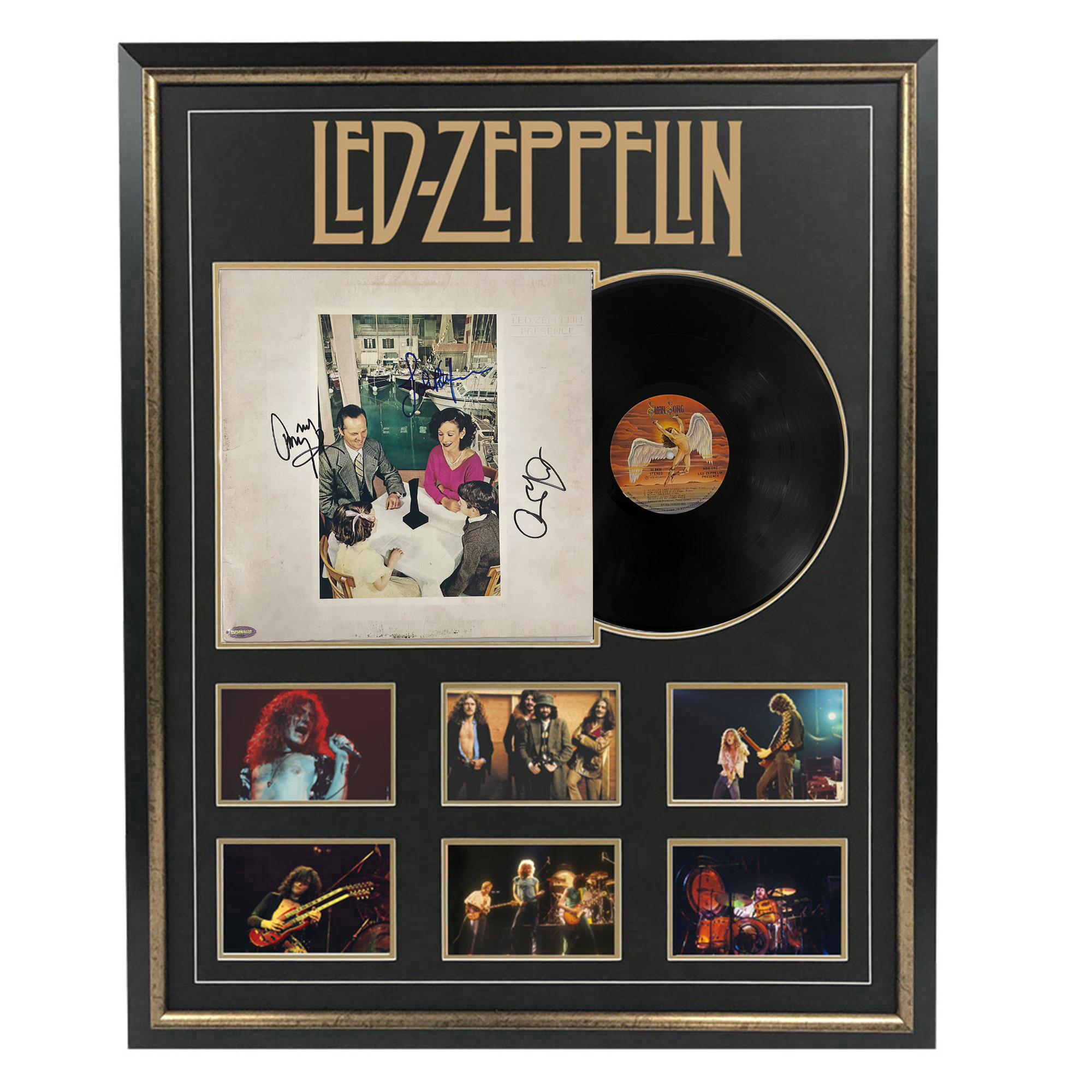 Music – Led Zeppelin – Led Zeppelin Presence Signed &...