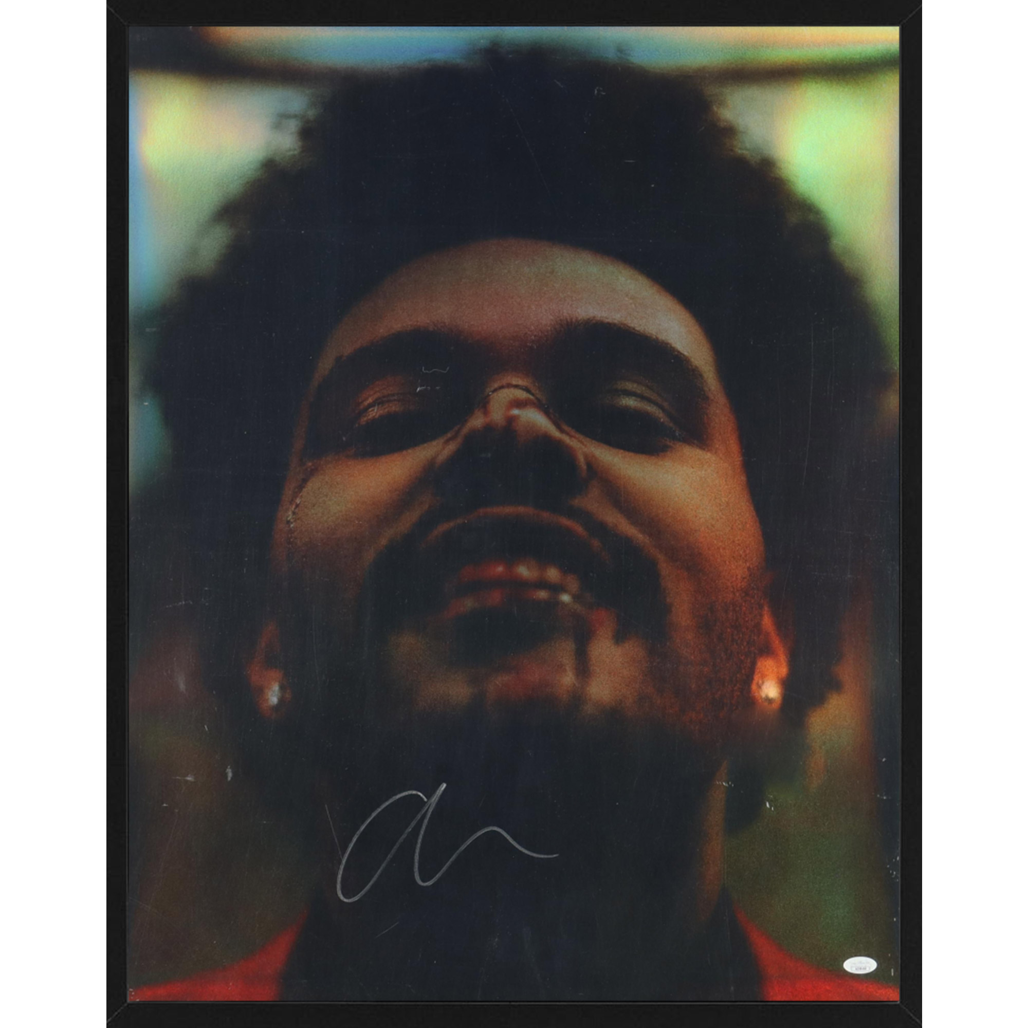 Music – The Weeknd Signed & Framed “After Hours”...