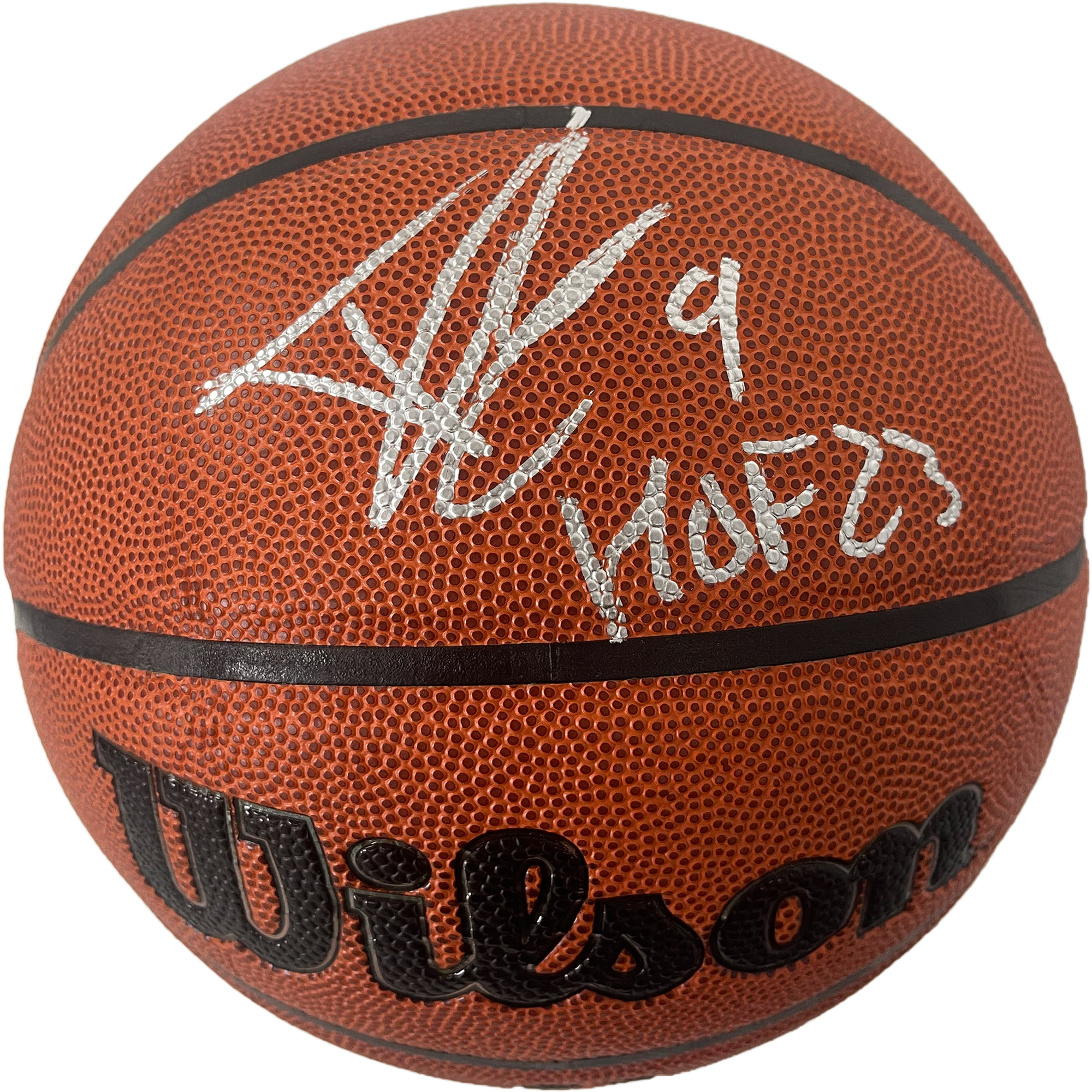Basketball -Tony Parker Hand Signed Wilson Basketball (Beckett Hologra...