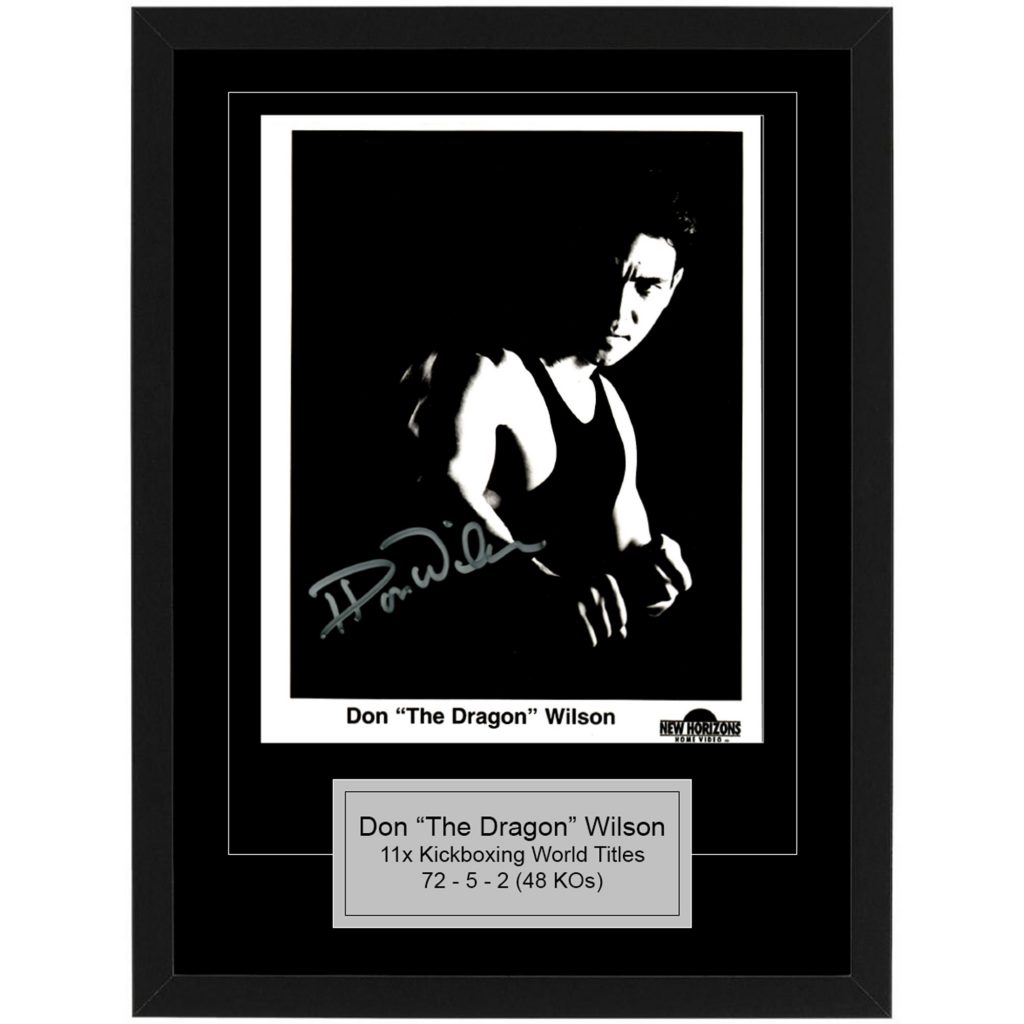 Don 'The Dragon' Wilson Signed & Framed 8x10 Photograph | Taylormade ...