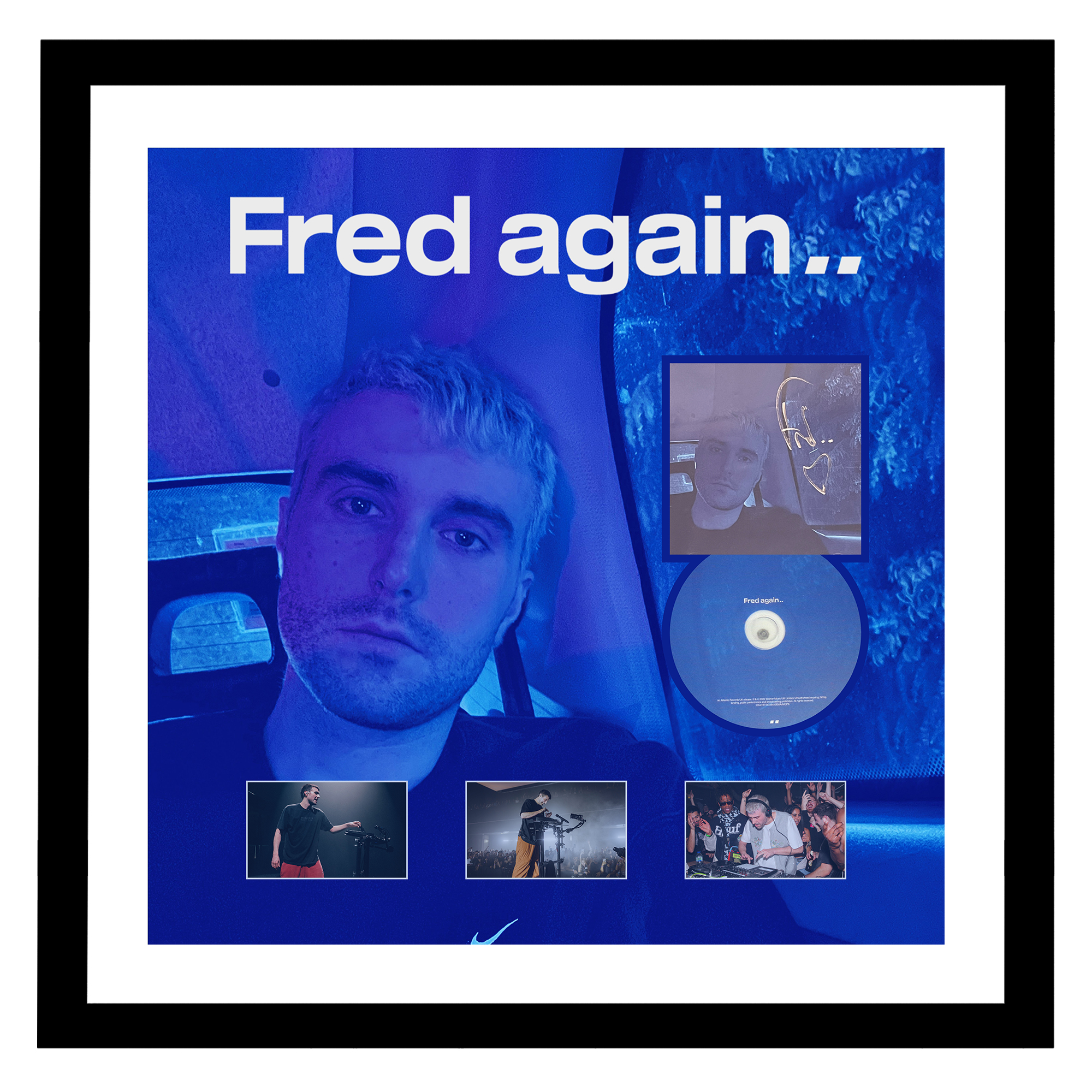 Music – Fred Again Signed & Framed Actual Life 3 CD Deluxe ...