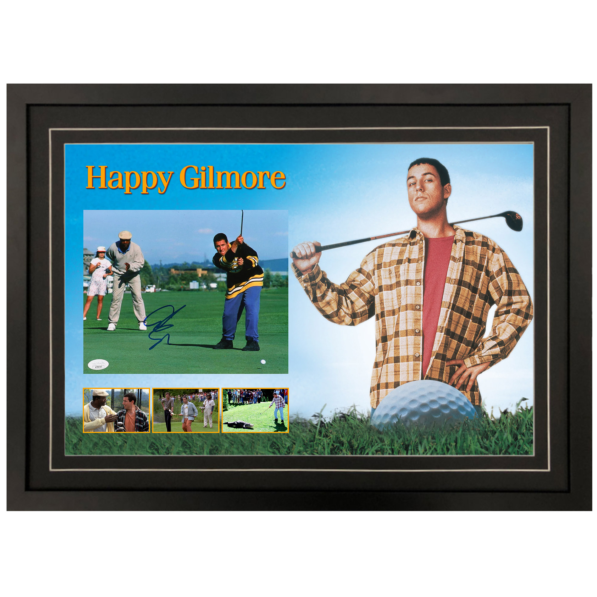 ADAM SANDLER Signed & Framed “Happy Gilmore” 8×1...