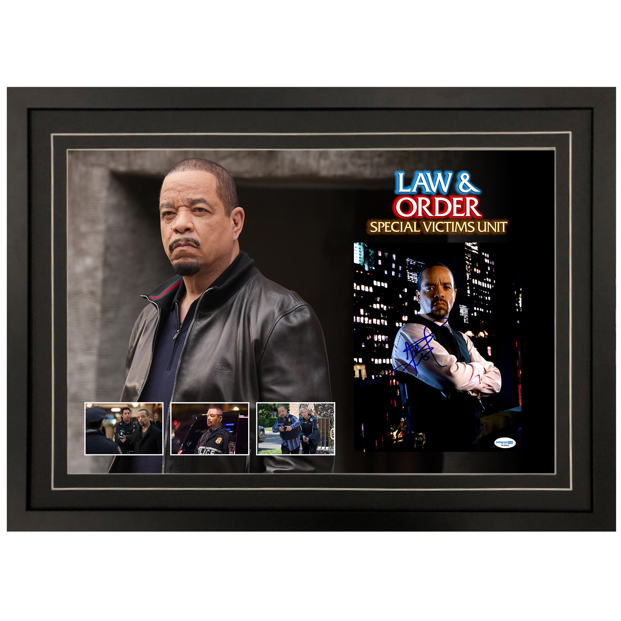 ICE-T Signed & Framed “Law & Order: Special Victims Un...