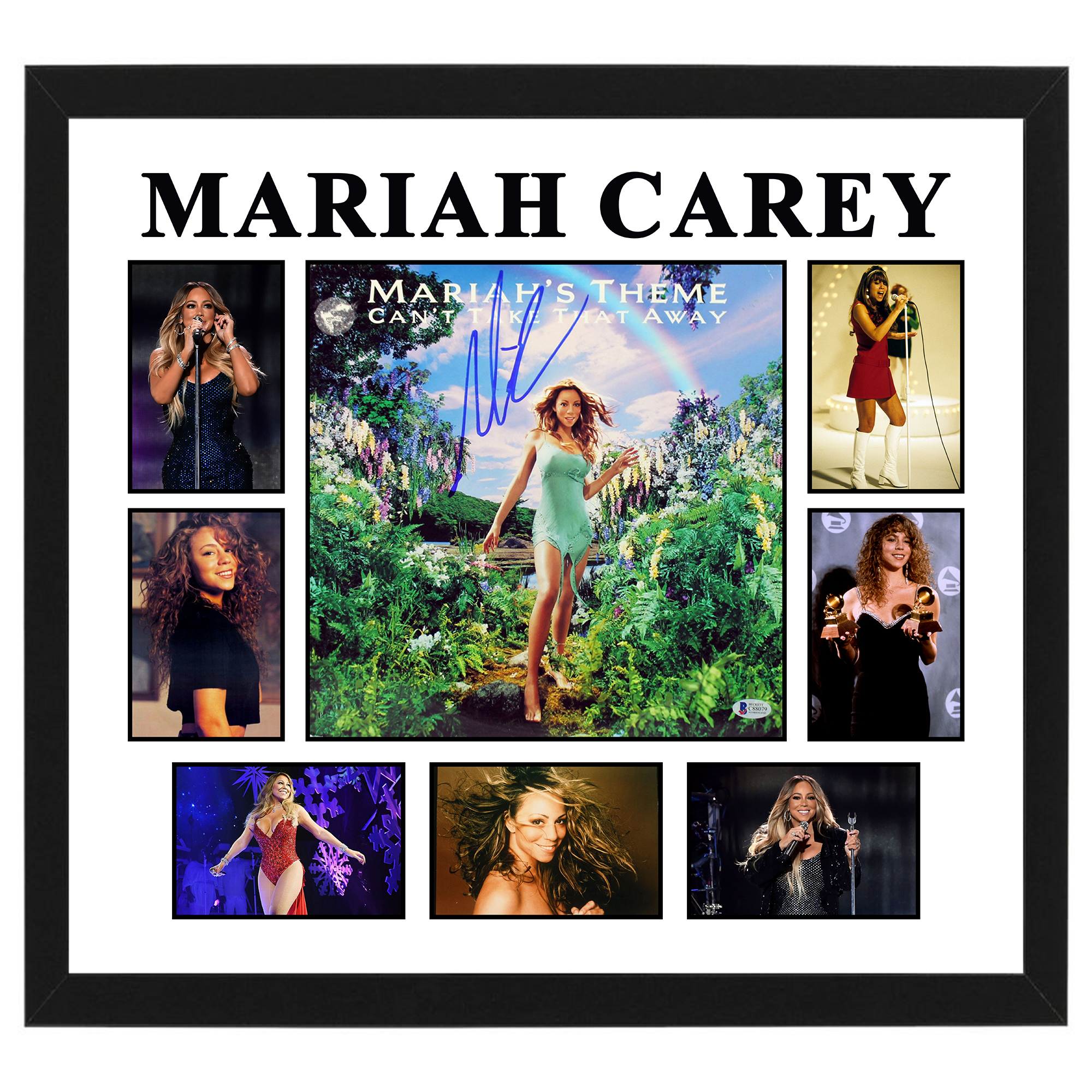 Music – Mariah Carey Signed & Framed “Cant Take That ...