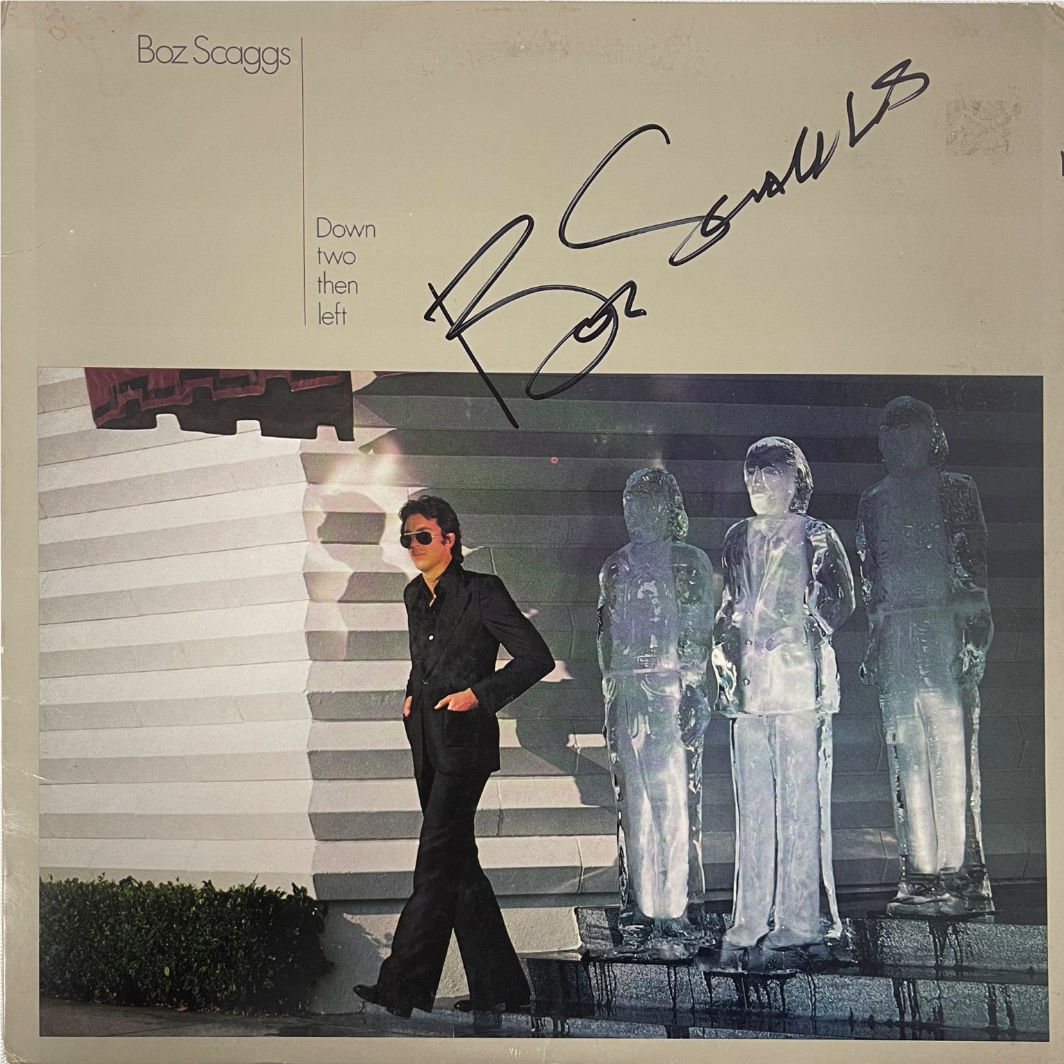 Boz Scaggs - Signed & Framed 