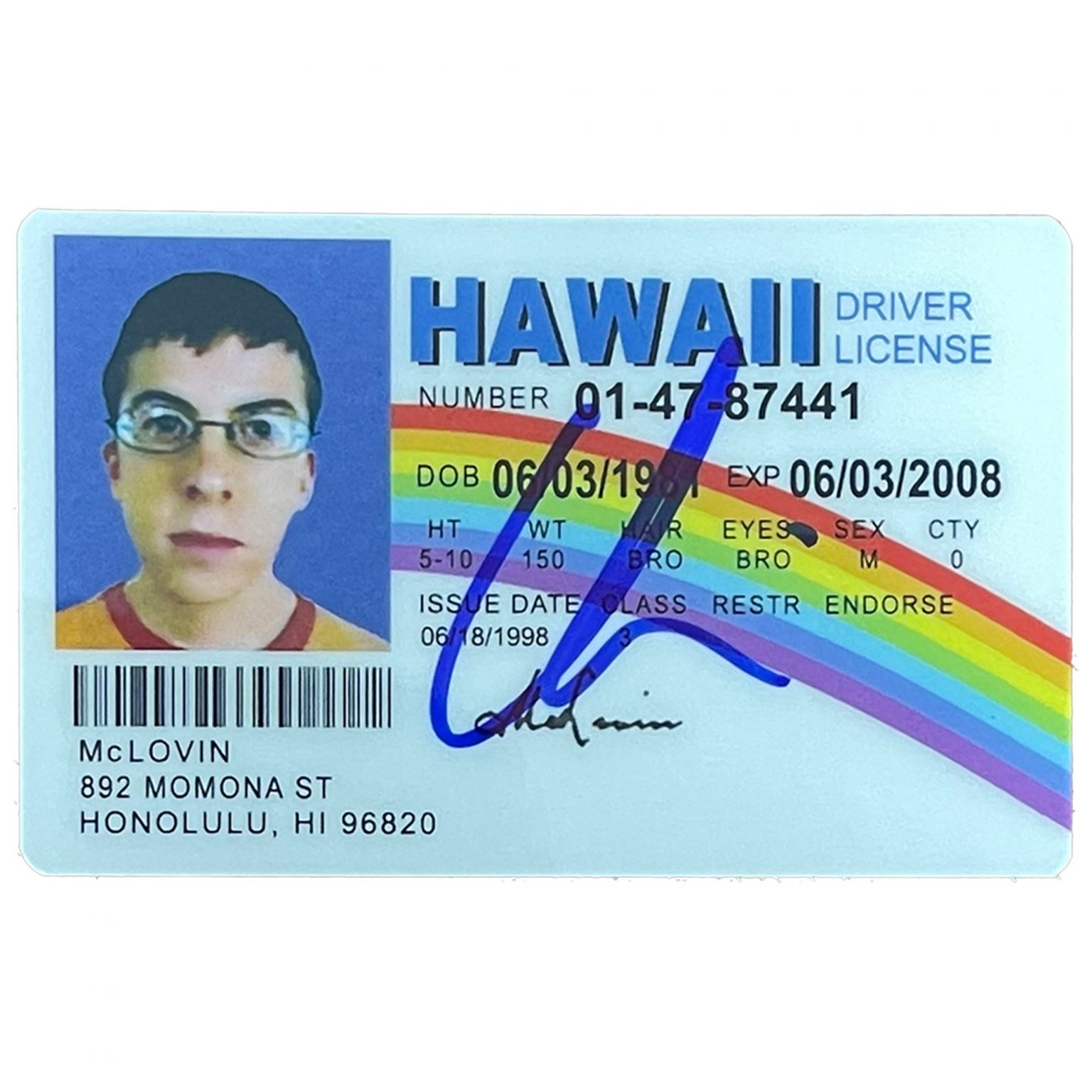 Christopher Mintz-Plasse - Signed & Framed Superbad 