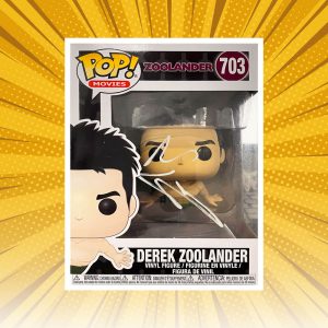 BEN STILLER Signed "Zoolander" Derek Zoolander #703 Funko Pop! Vinyl (Beckett Hologram)