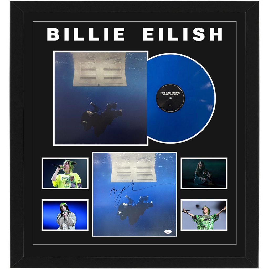Music – Billie Eilish – HIT ME HARD AND SOFT Framed Vinyl ...