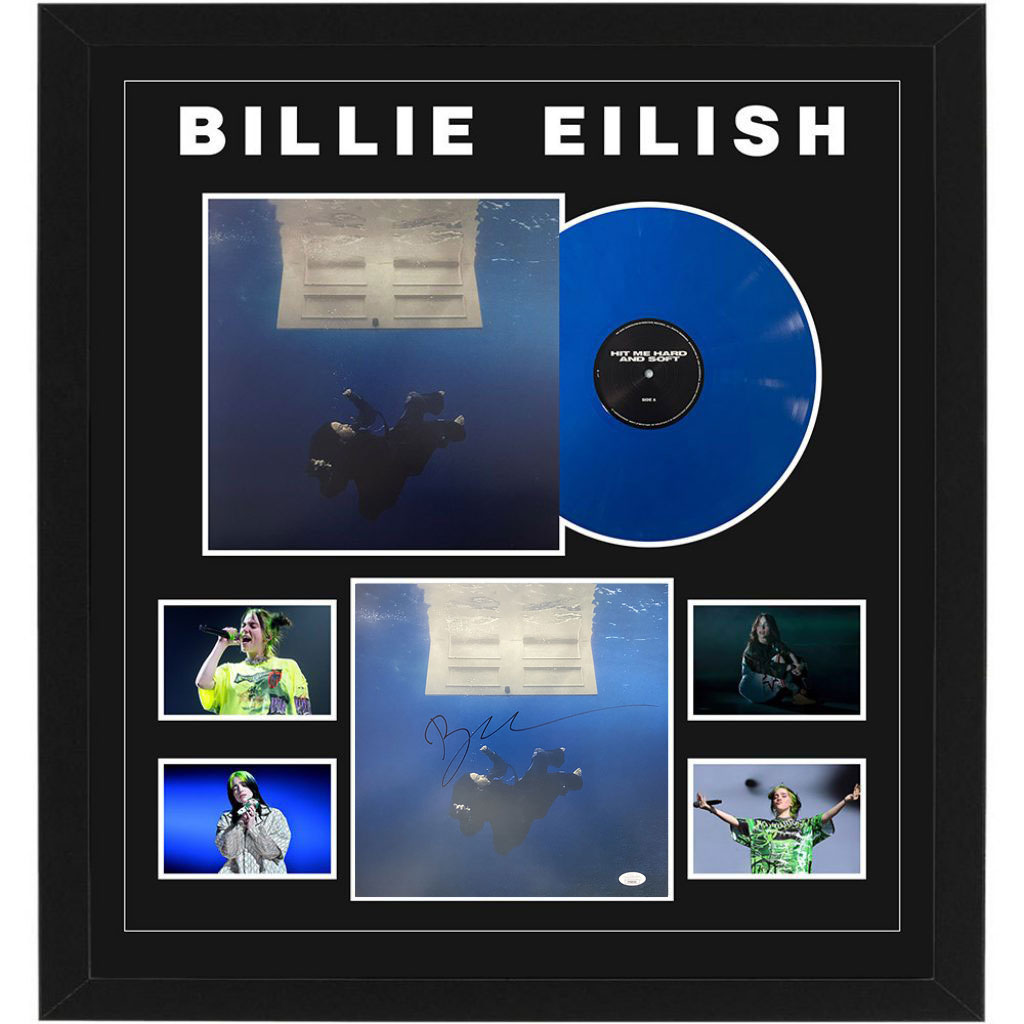 Music – Billie Eilish – HIT ME HARD AND SOFT Framed Vinyl ...