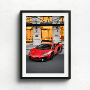 Wall Art - Lamborghini Aventador SV