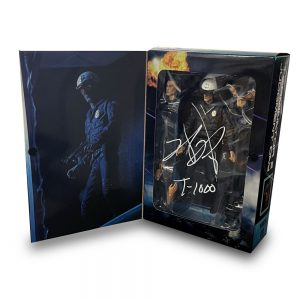 Robert Patrick Signed Terminator 2 Ultimate T-1000 (Motorcycle Cop) NECA Figure