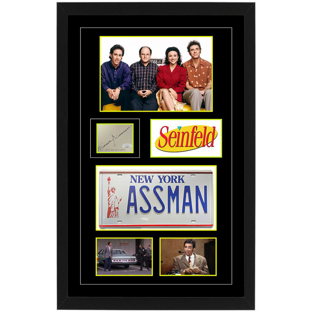 MICHAEL RICHARDS Signed & Framed “Seinfeld – Kramer&#...